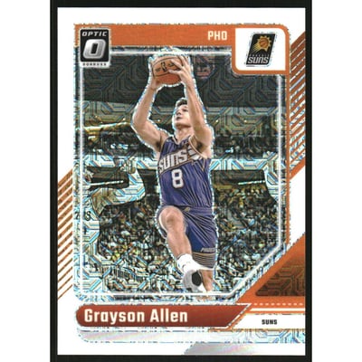 2024-25 Donruss Optic Choice White #90 Grayson Allen