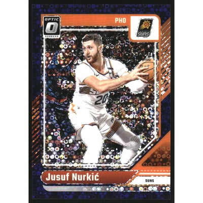 2024-25 Donruss Optic Fast Break Purple #87 Jusuf Nurkic