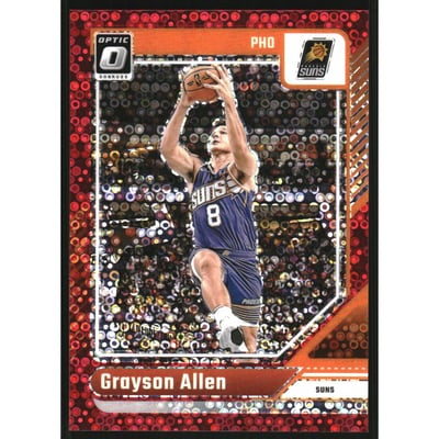 2024-25 Donruss Optic Fast Break Red #90 Grayson Allen
