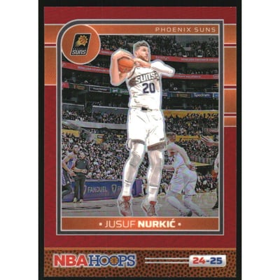 2024-25 Hoops Premium Prizms Red #69 Jusuf Nurkic
