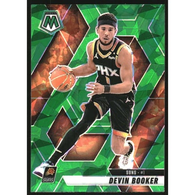 2024-25 Panini Mosaic Mosaic Green Ice #200 Devin Booker