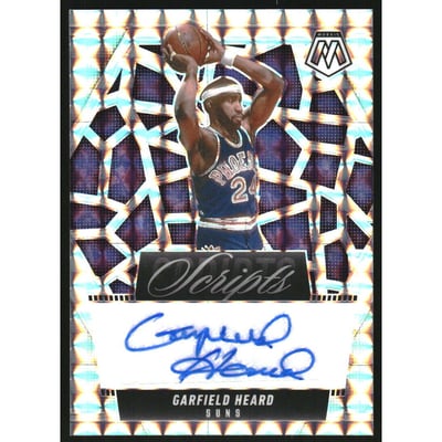 2024-25 Panini Mosaic Scripts #73 Garfield Heard