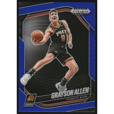 2024-25 Panini Prizm Black Prizms Blue #137 Grayson Allen