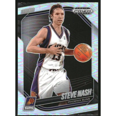 2024-25 Panini Prizm Black Prizms Silver #281 Steve Nash LGD