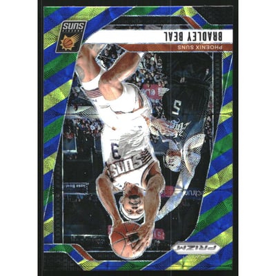 2024-25 Panini Prizm Prizms Choice Blue Yellow and Green #54 Bradley Beal