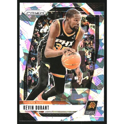 2024-25 Panini Prizm Prizms Ice #187 Kevin Durant