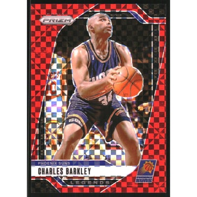 2024-25 Panini Prizm Prizms Red Power #280 Charles Barkley
