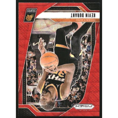 2024-25 Panini Prizm Prizms Ruby Wave #187 Kevin Durant