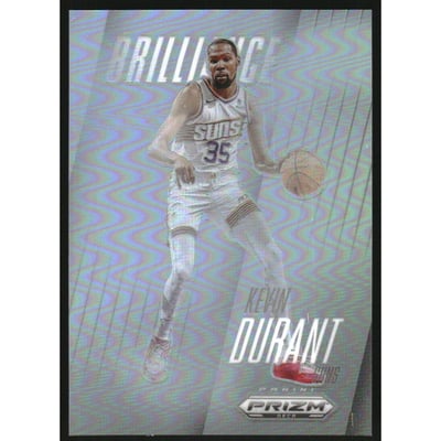 2024-25 Prizm Deca Brilliance Prizms Silver #1 Kevin Durant