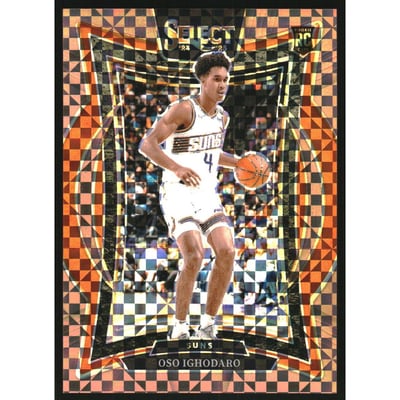 2024-25 Select Bronze Checker Prizms #75 Oso Ighodaro