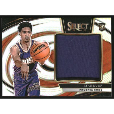 2024-25 Select Jumbo Rookie Swatches #22 Ryan Dunn