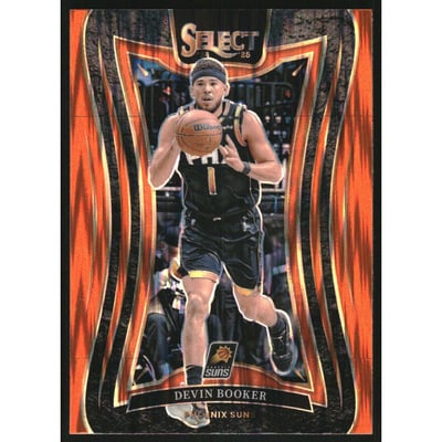 2024-25 Select Orange Flash Prizms #358 Devin Booker