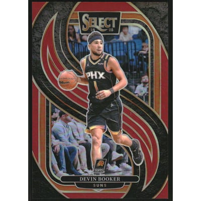2024-25 Select Red Prizms #139 Devin Booker
