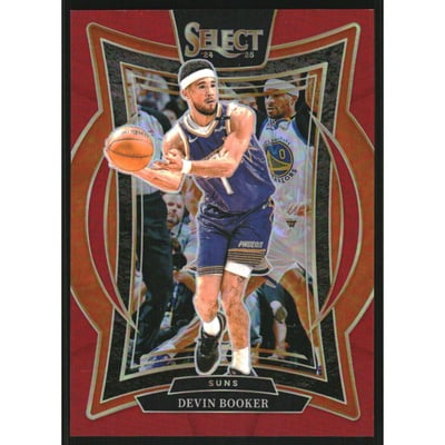2024-25 Select Red Prizms #16 Devin Booker