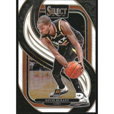 2024-25 Select White Prizms #127 Kevin Durant