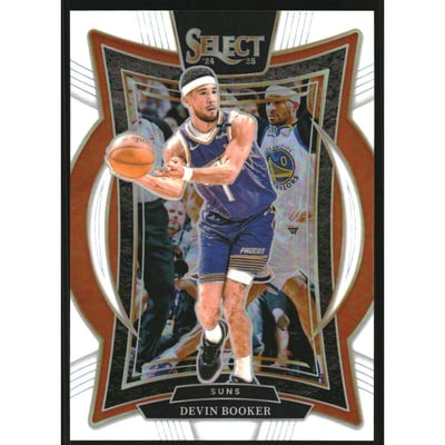 2024-25 Select White Prizms #16 Devin Booker