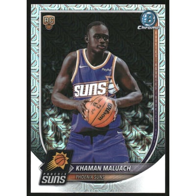 2025-26 Bowman Chrome Mojo Refractors #BCV10 Khaman Maluach