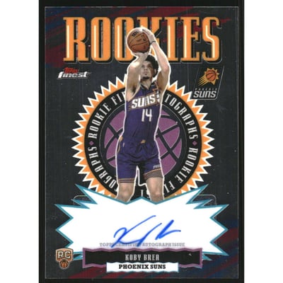2025-26 Finest Rookie Autographs #RFAKB Koby Brea