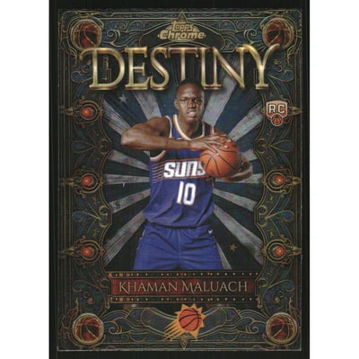 2025-26 Topps Chrome Destiny Refractors #D9 Khaman Maluach