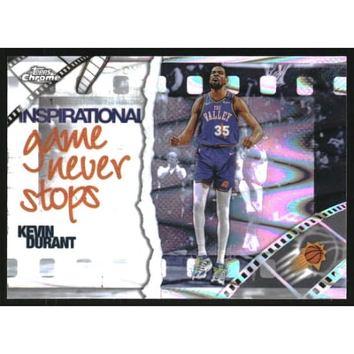 2025-26 Topps Chrome Inspirational RayWave Refractors #IP4 Kevin Durant