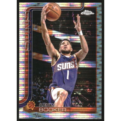 2025-26 Topps Chrome Pulsar Refractors #195 Devin Booker