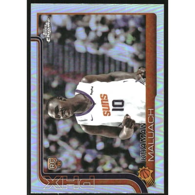 2025-26 Topps Chrome Refractors #260 Khaman Maluach