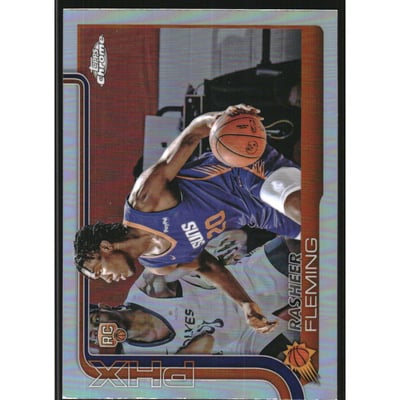 2025-26 Topps Chrome Refractors #281 Rasheer Fleming