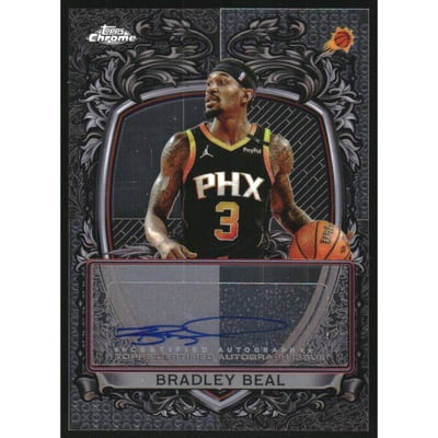 2025-26 Topps Chrome Signature Style #SSBB Bradley Beal