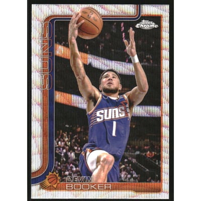 2025-26 Topps Chrome Wave Refractors #195 Devin Booker