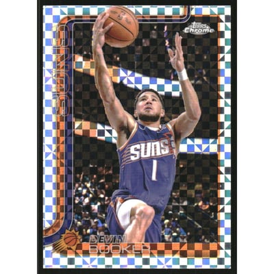 2025-26 Topps Chrome X-Fractors #195 Devin Booker
