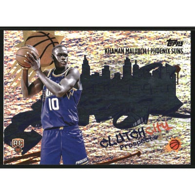 2025-26 Topps Clutch City Prospects Holo Foil #CC10 Khaman Maluach