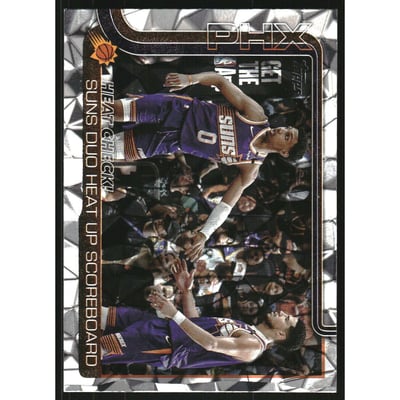 2025-26 Topps Diamante #294 Heat Check!/Ryan Dunn/Devin Booker