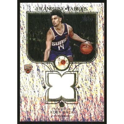2025-26 Topps Franchise Fabrics Holo Foil #FFKB Koby Brea