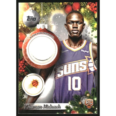 2025-26 Topps Holiday Relics #PRKM Khaman Maluach