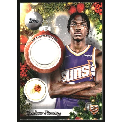 2025-26 Topps Holiday Relics #PRRF Rasheer Fleming