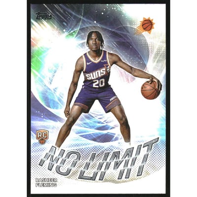 2025-26 Topps No Limit Rainbow Foilboard #NL31 Rasheer Fleming