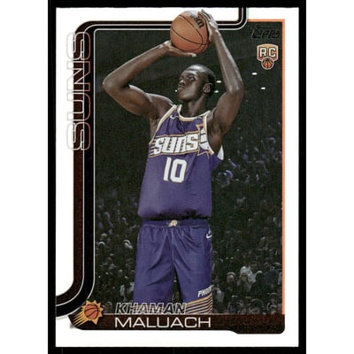 2025-26 Topps Rainbow Foilboard #210 Khaman Maluach