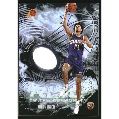 2025-26 Topps Rise to the Occasion Relics Rainbow Foilboard #RTOKB Koby Brea