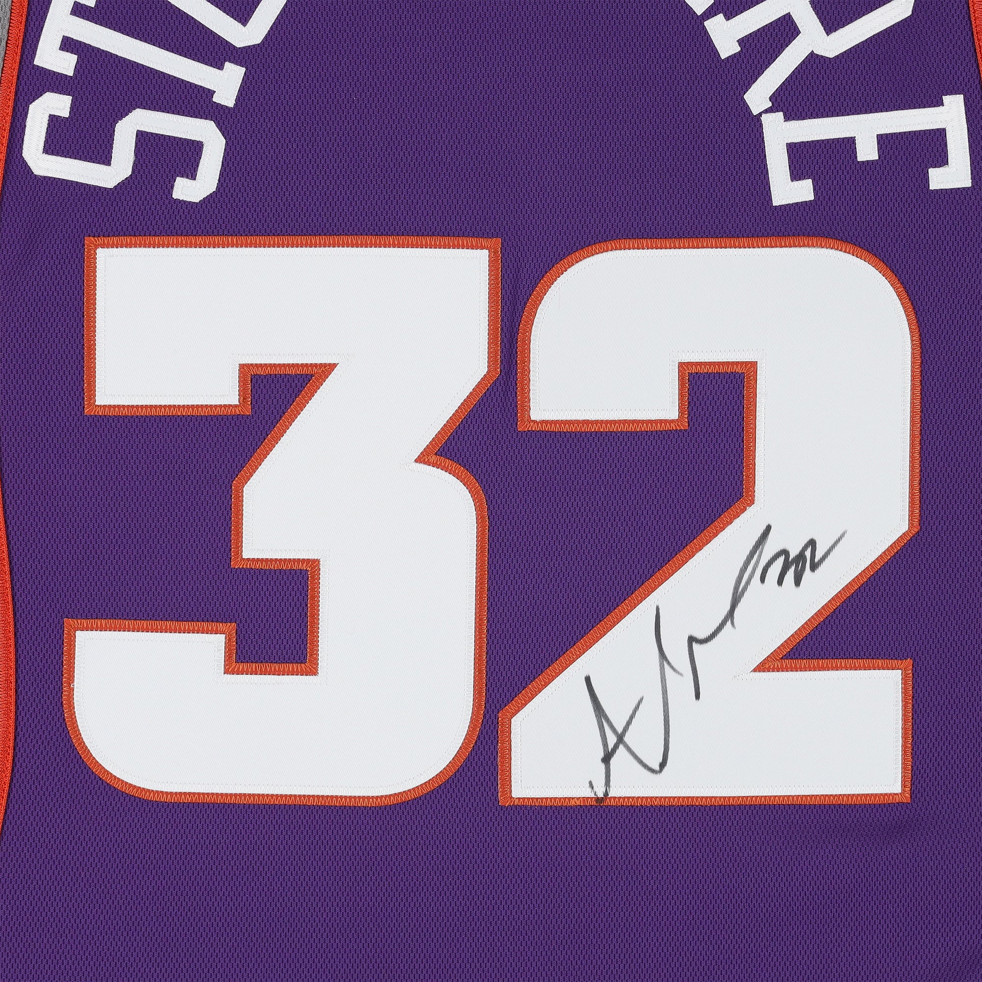 Amar'e Stoudemire Phoenix Suns Autographed Purple Mitchell & Ness 2002 Authentic Jersey
