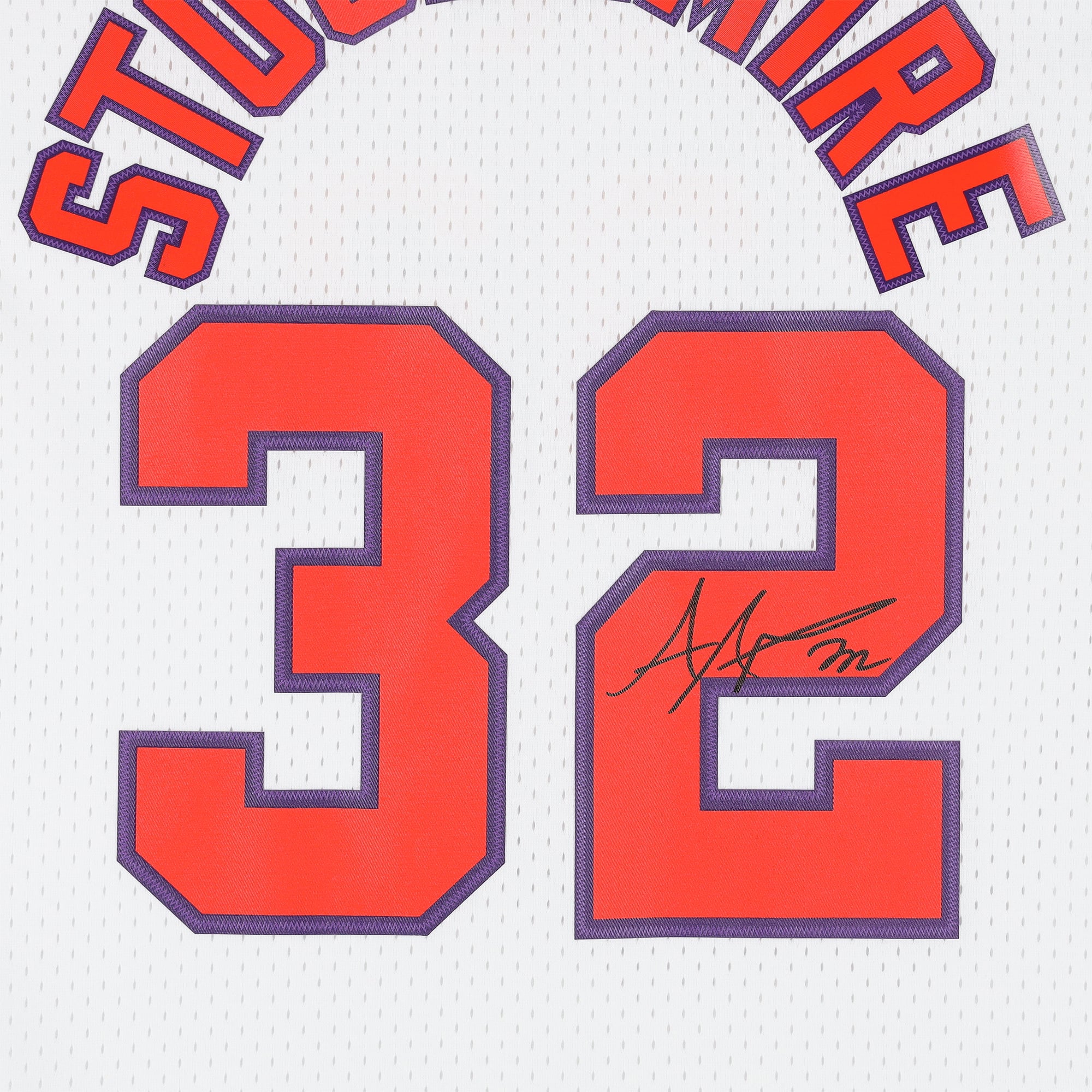 Amar'e Stoudemire Phoenix Suns Autographed White Mitchell & Ness 2002 Swingman Jersey
