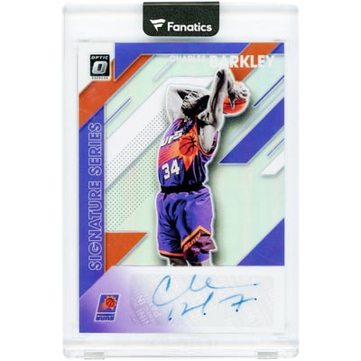 Charles Barkley Phoenix Suns Autographed 2019-20 Panini Donruss Optic Signature Series #SS-CBK Card