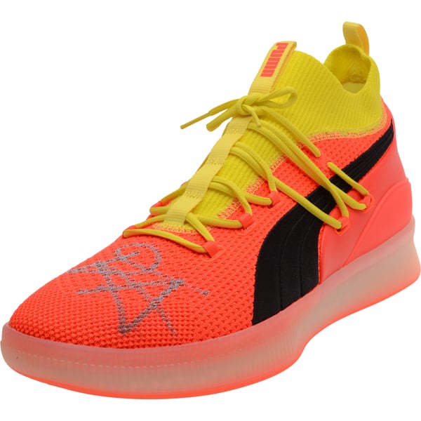 Deandre Ayton Signed Puma Clyde Shoes #1/22 Size 16 Deandre Ayton Signed Puma Clyde Basketball Shoes Inscribed  main image 4