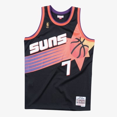 Kevin Johnson Phoenix Suns 1996-97 Mitchell & Ness Black Swingman Jersey Alternate