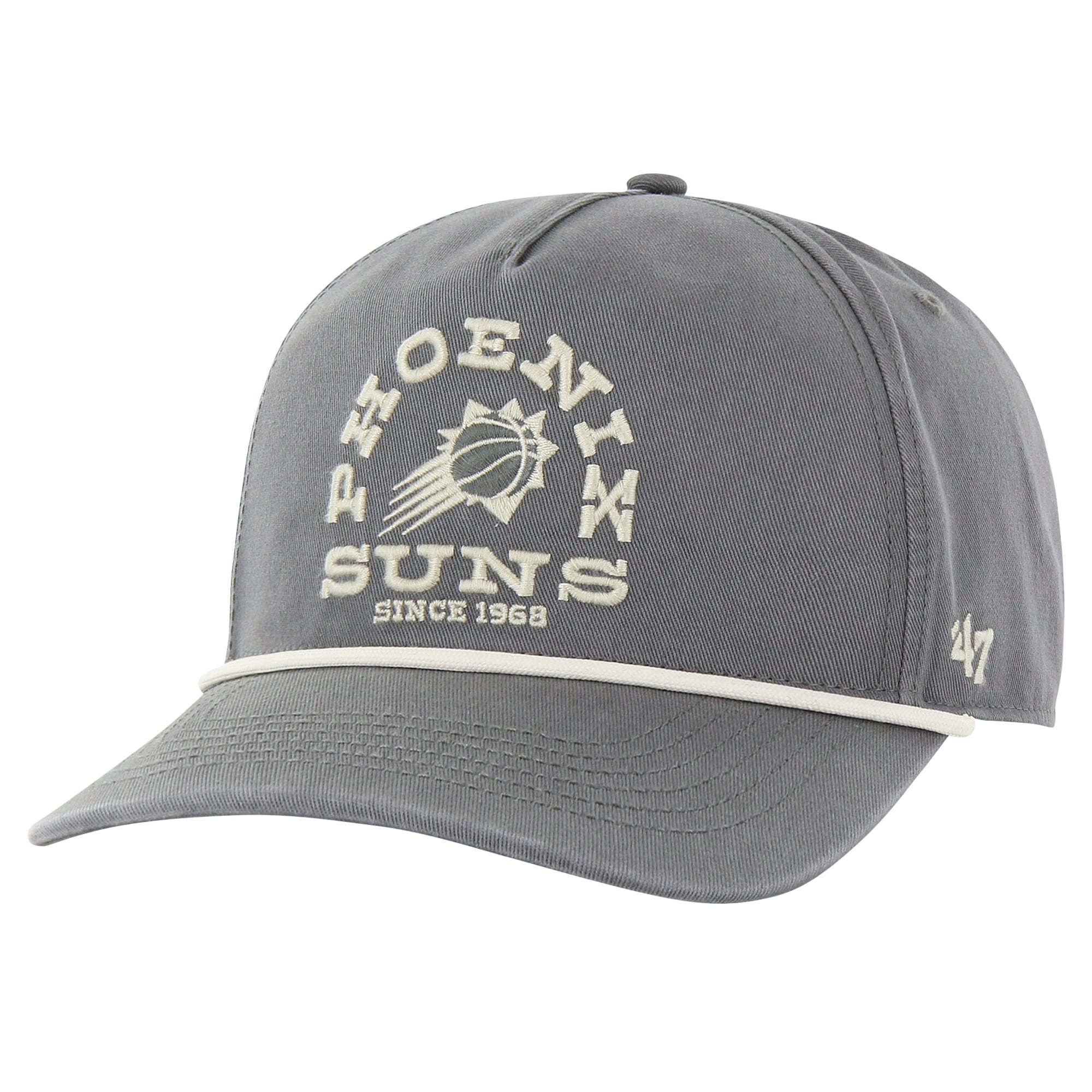 Men's '47  Charcoal Phoenix Suns Canyon Ranchero Hitch Adjustable Hat