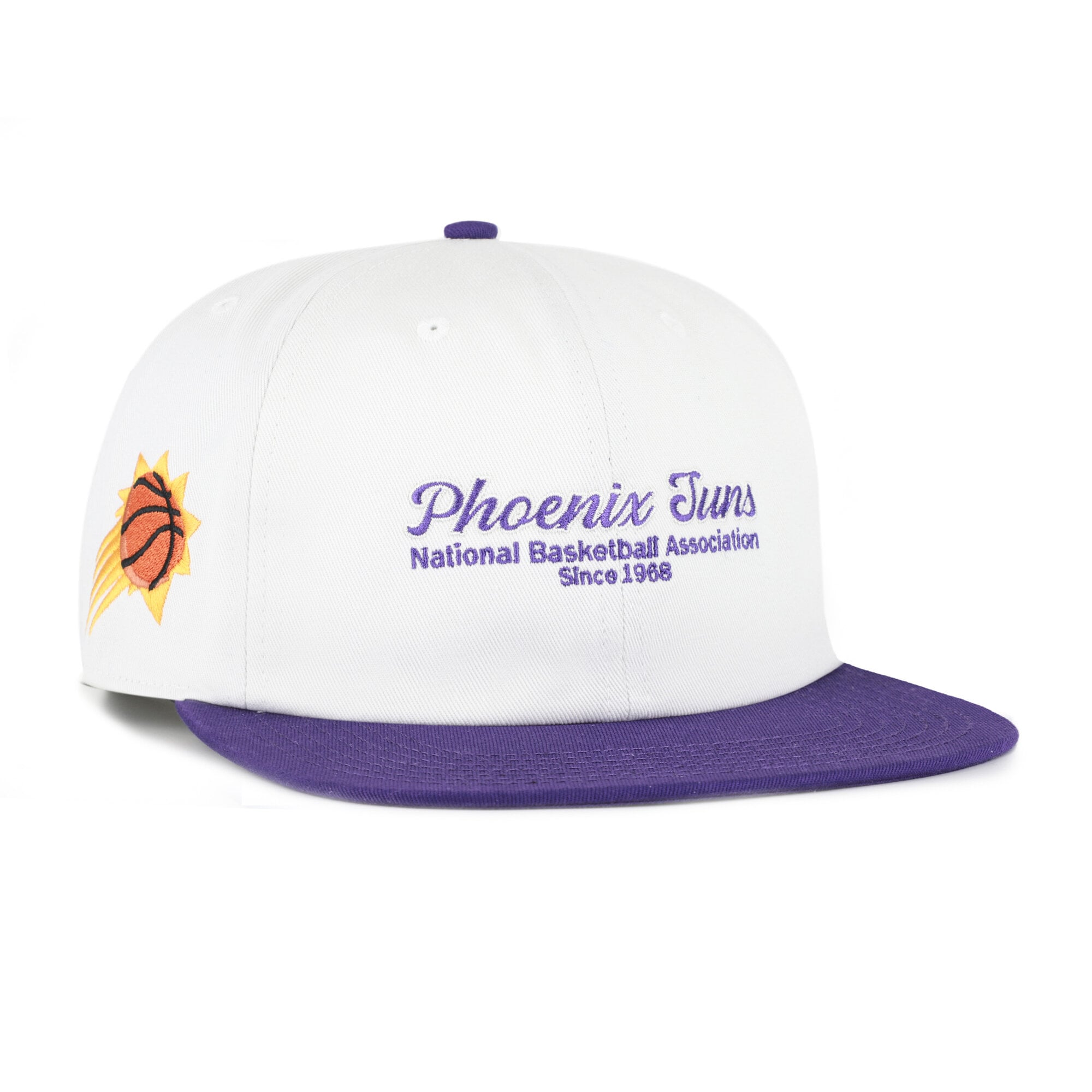 Casquette snapback Captain Phoenix Suns Script Stack crème pour homme