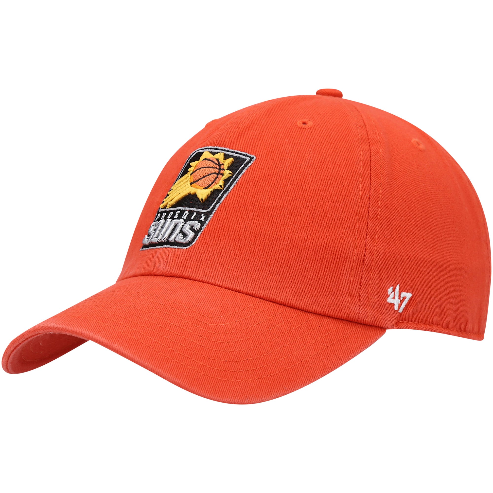 Men's Phoenix Suns '47 Orange Core Logo Clean Up Adjustable Hat