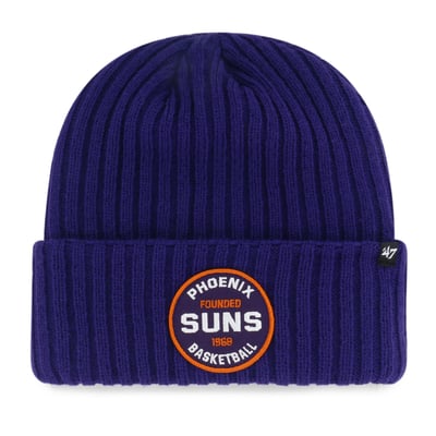  Phoenix Suns '47 Ribbed Snowdrift Cuffed Knit Hat - Purple