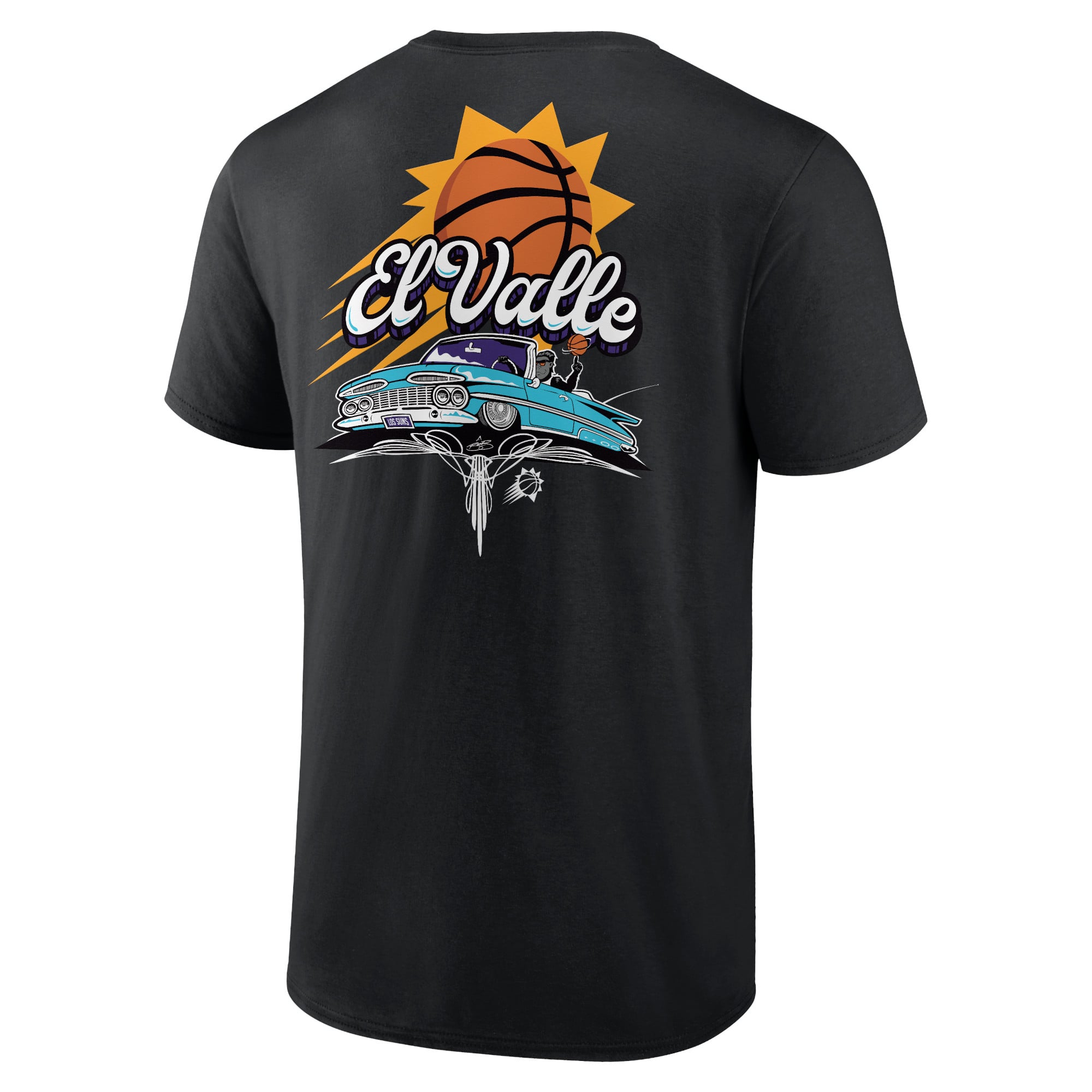 アンパラレルド　コグニザンス Men's Black Phoenix Suns Hispanic Heritage T-Shirt
