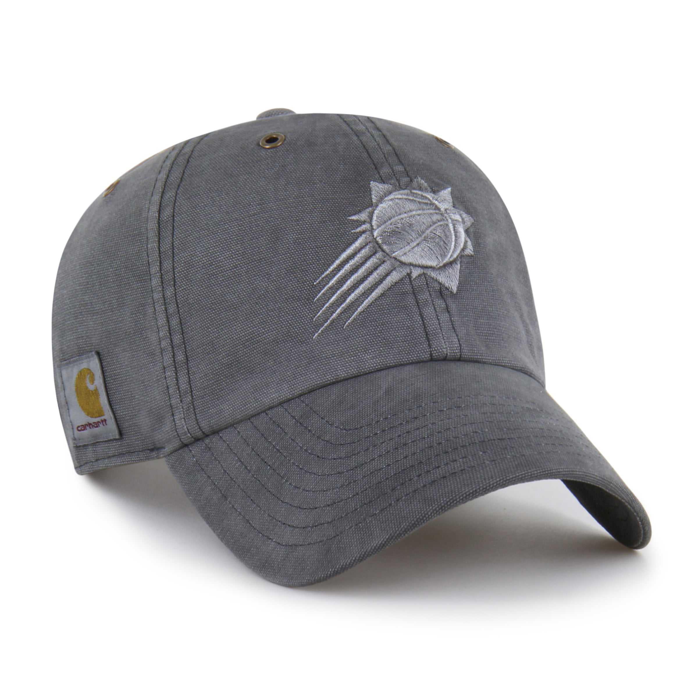 Men's Carhartt x '47 Charcoal Phoenix Suns Clean Up Adjustable Hat