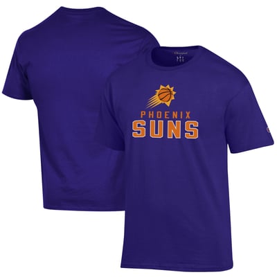 Phoenix Suns Champion Jersey Cotton T-Shirt - Purple
